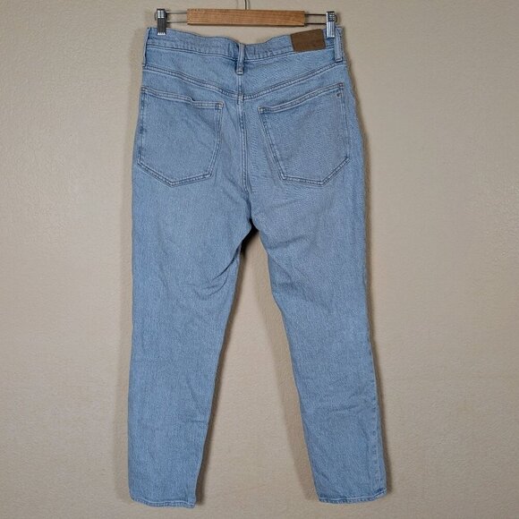 Madewell The Perfect Vintage Straight Leg Jeans Light Wash Women's Sz 30 - Picture 2 of 12